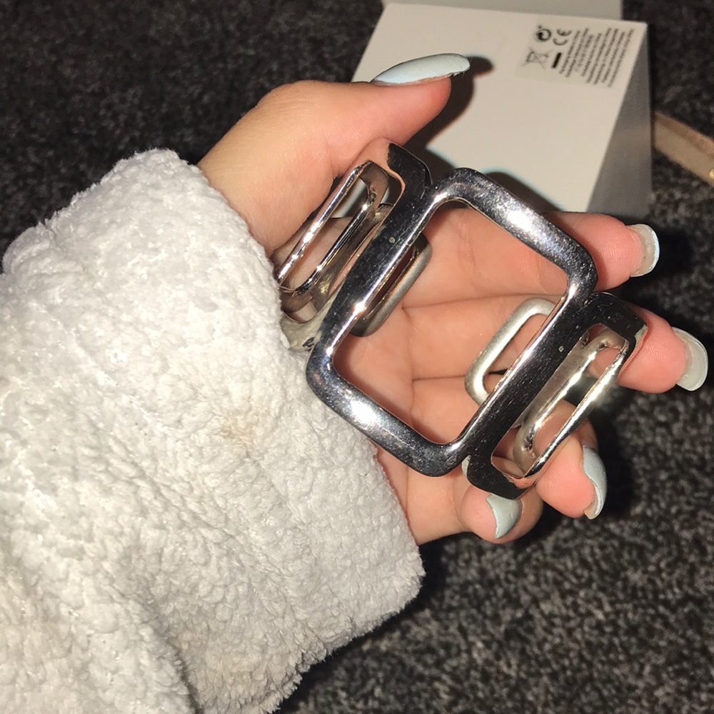 silver cuff bracelet